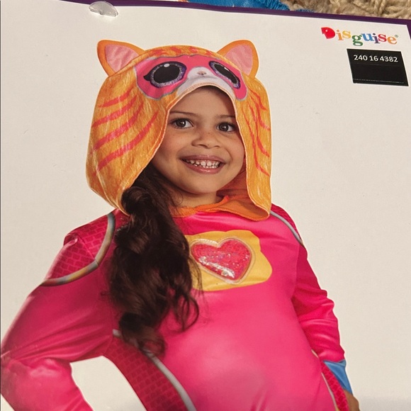 Disney Super Kitties Pink and Blue Costume for Kids - Picture 4 of 6